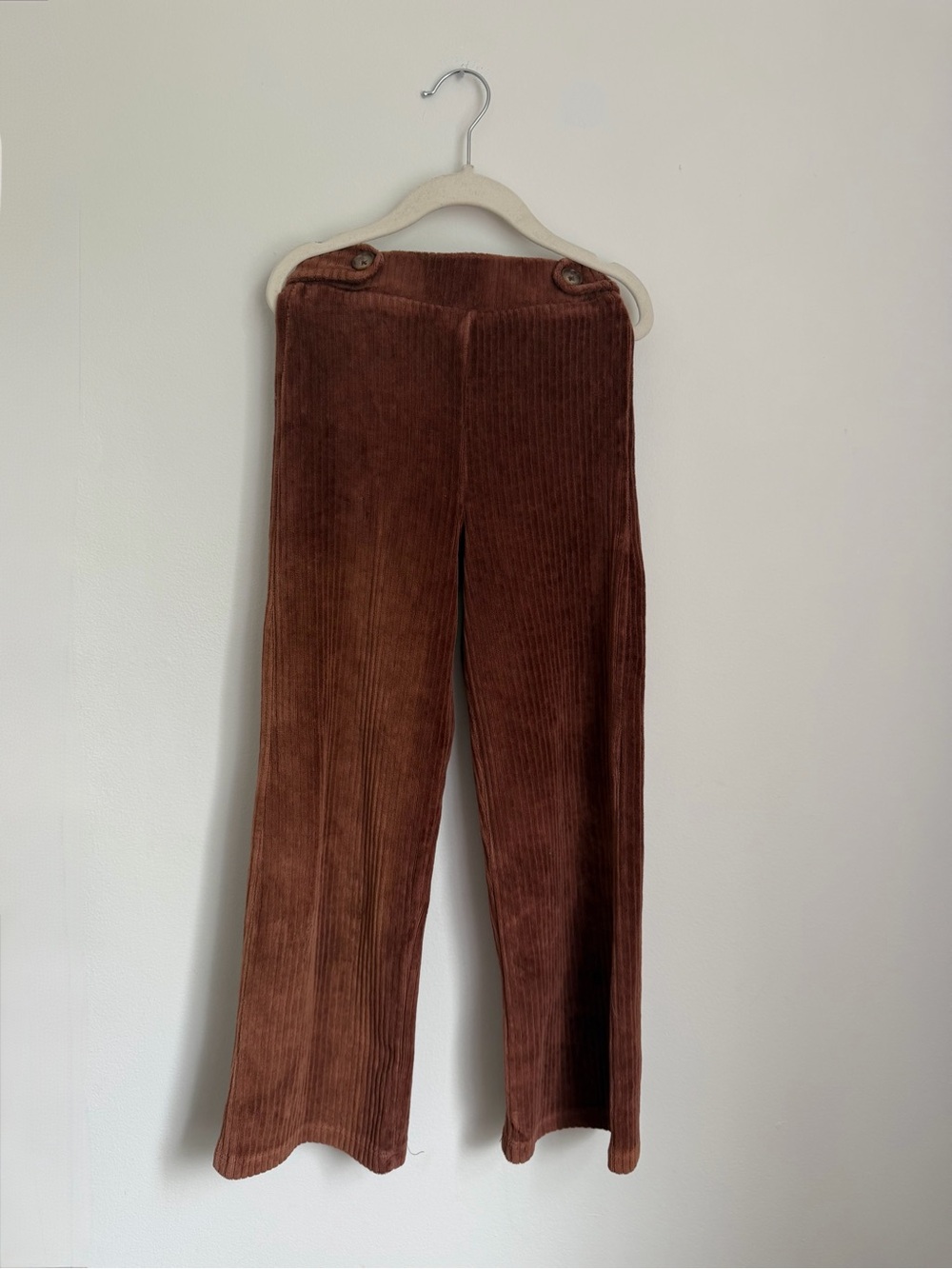 Zara Kids Corduroy Wide-Leg Pants (Size 7)